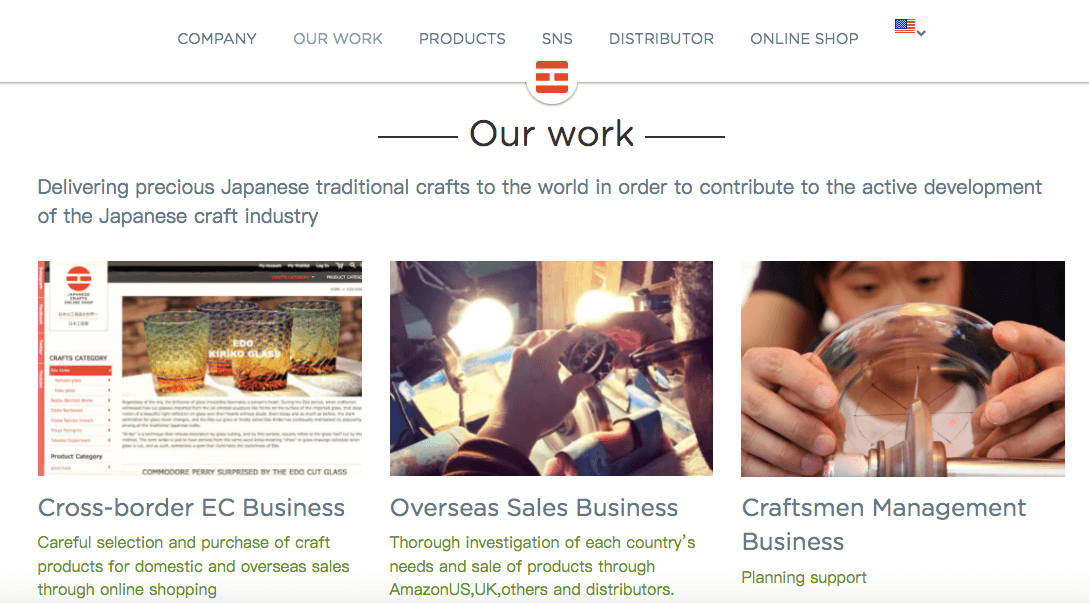 projects and operations of a company on its website projects and operations of a company on its website